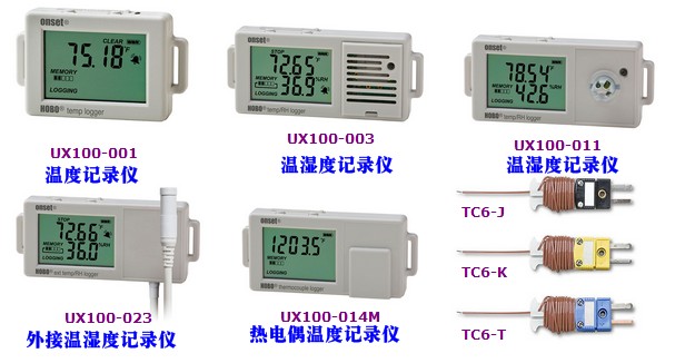 HOBO Data Loggers UX100ϵ���@ʾ�͜؝��ӛ䛃x����һ�[��